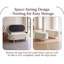 Chenille Upholstered Bench-2127322124