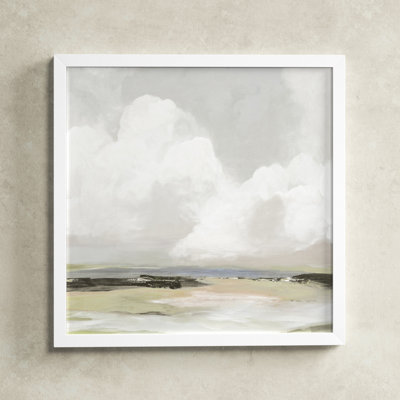 Soft Clouds - Picture Frame Painting Print