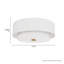 Plafonnier encastré 2 lumières Hunter Brookside-114532188-114532187