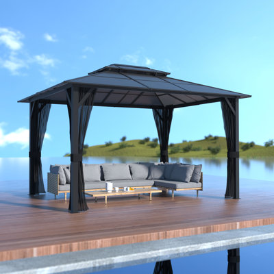 Pavillon de jardin en aluminium