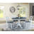Gadmann Pedestal Extendable Solid Wood Dining Set-81371308-110887677