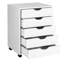 5 Drawer Rolling Storage Chest
