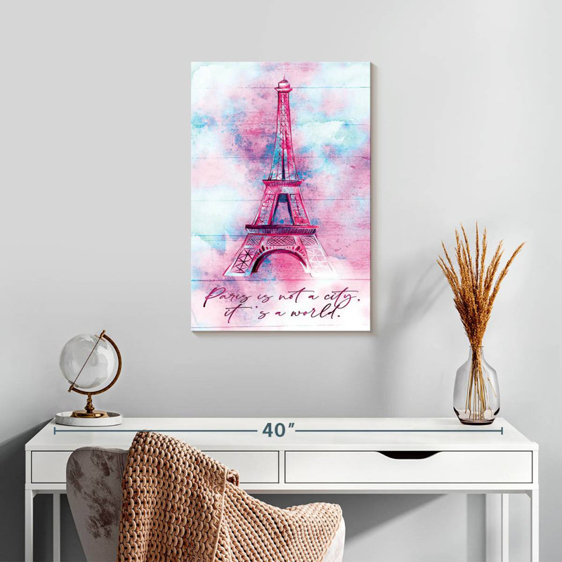 Lilie Paris pastel, H 24 po x l 16 po