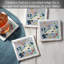 Sous-verres 4 pièces Virginia Home