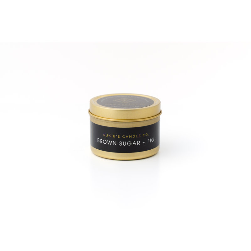 Bougie parfumée format voyage Brown Sugar & Fig