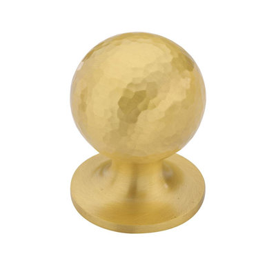 Hammered Orb Cabinet Knob