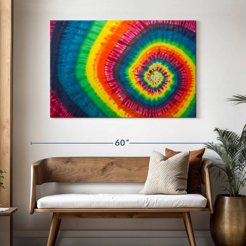 Avery Spiral Tie Dye abstrait
