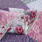 HoneiLife Flower Cluster Purple Blended Quilt Sets-118565878-126593064