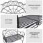 Metal Outdoor Bench