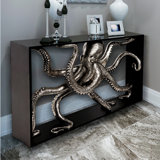 Depths of the Sea Kraken Octopus 49" Console Table