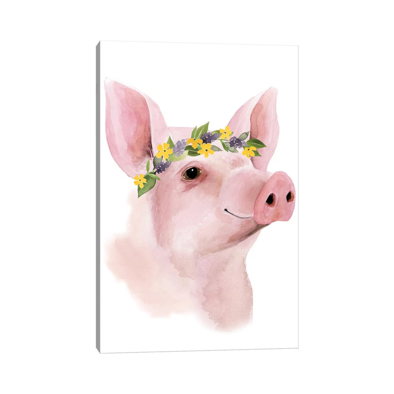 Precious Barnyard III by Grace Popp - Wrapped Canvas Print, 66.04 cm H x 45.72 cm W x 3.175 cm D