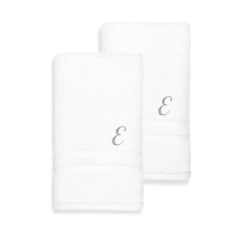 Débarbouillette 100% coton Denzi, E, Blanc
