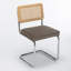 Chaise d'appoint en velours Walsh-1816490521