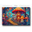 Peinture décorative sur toile