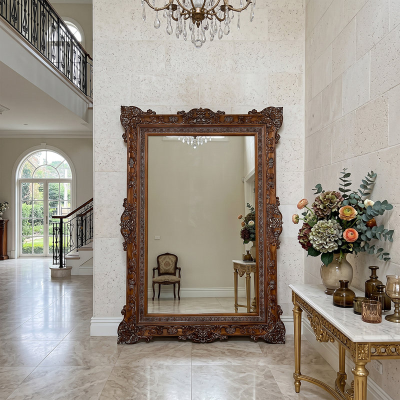 Miroir antique pleine grandeur