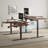 Mariita 74.8" U-Shaped Standing Desk-93832045
