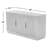 Carmelita 3 Door Reeded Sideboard-458926444