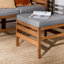 Canapé de patio en acacia avec coussins et repose-pieds-815904569-827148862