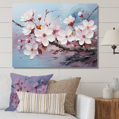 Cherry Blossom Flower Meadow I - reproduction d'art sur toile