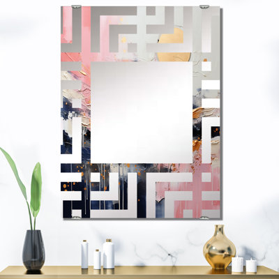 Alizeya - Miroirs muraux décoratifs à formes abstraites modernes MIR137390