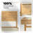Gerrell Solid Wood Platform Bed Frame with Sculpted Spearhead Headboard – Mid-Century Modern Style, 800lbs Capacity, All Mattress Support, No Box Spring Needed-112609347-112609345