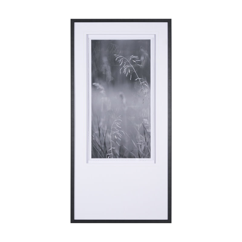 «Summer Light II», reproduction d'art encadrée et texturée encadrée à la main, Lumière d'été I