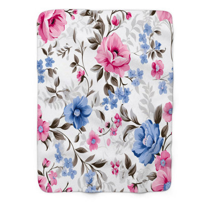 Flourish - 1 Piece Premium Sherpa Blanket WB_FL_100624_0061