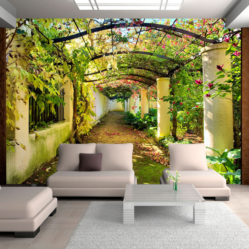 Pergola 2.1m x 300cm Wallpaper, 350 cm x 245 cm