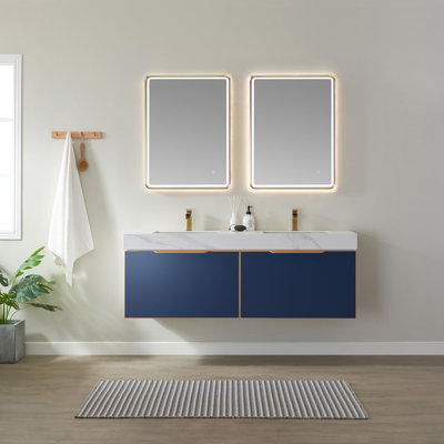 Ortegon Metal Flat Wall Mirror