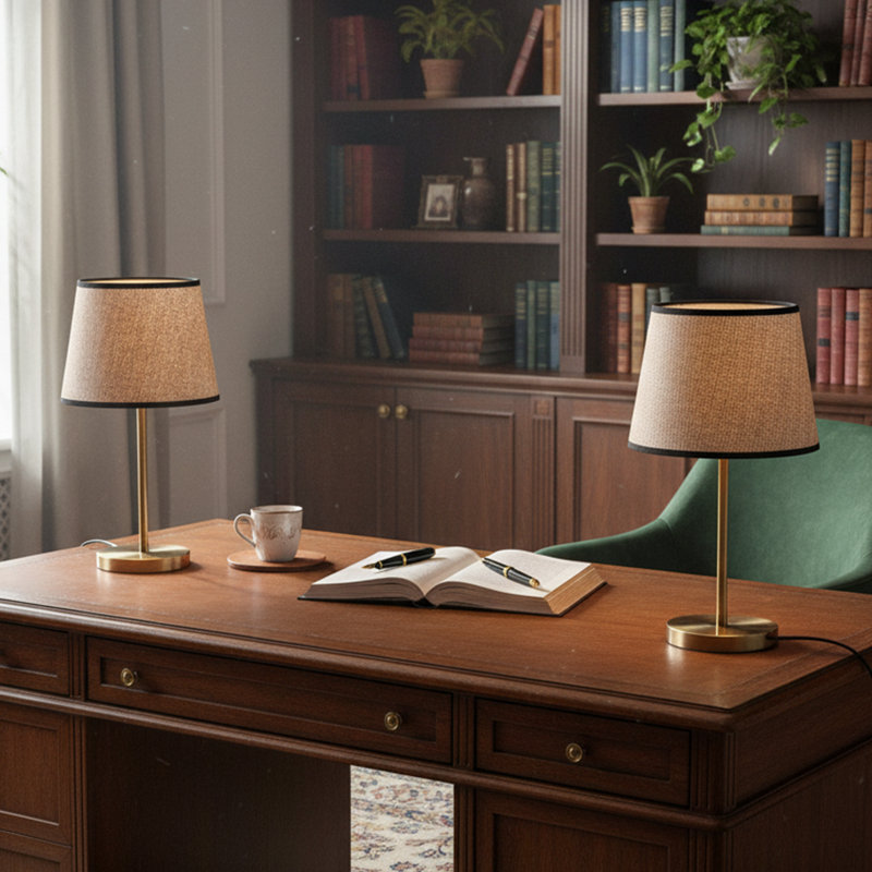 Ensemble de lampes de table «Harmony», Beige