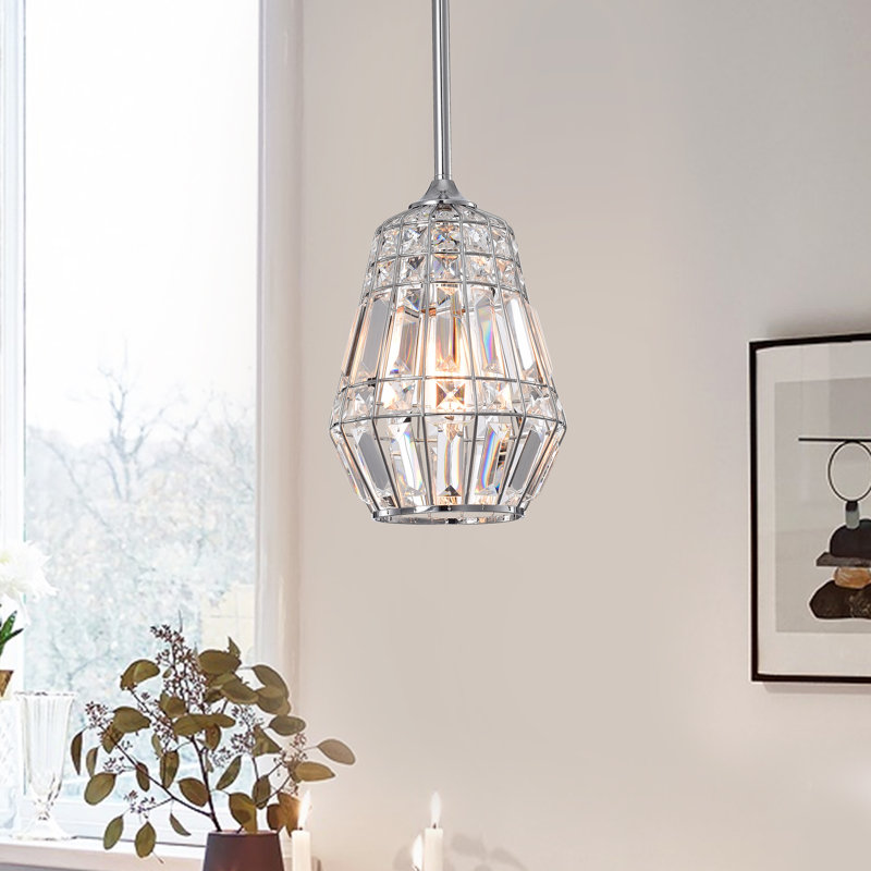 Luminaire suspendu géométrique 1 lumières simple Throop
