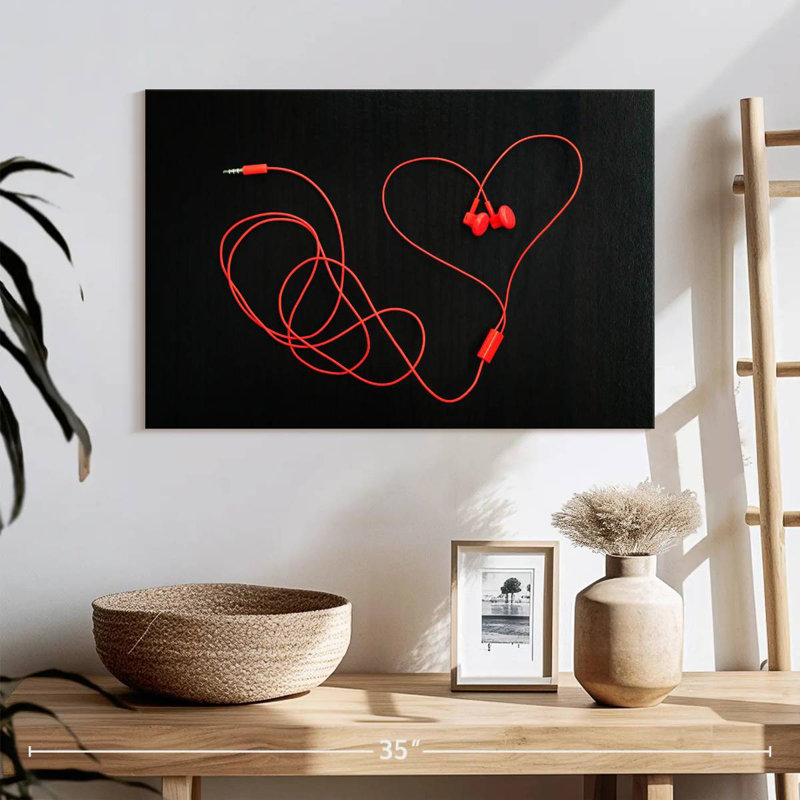 Écouteurs Abarca Heart, H 20 po x l 30 po