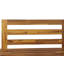 Tatig 225cm Wide Acacia Patio Sofa with Cushions