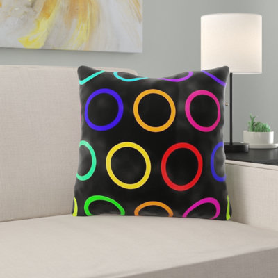 Coussin décoratif circulaire Dinkins