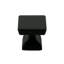 Modket carré uni - bouton d'armoire 1-1 / 8 po x 1-1 / 8 po noir mat - quincaillerie contemporaine pour tiroirs et armoires (ensemble de 10)-124157548-106239400