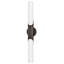 Meuble-lavabo à DEL intégré Grace de 30 po avec verre opale gravé Grace-94487053