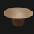 Cambree Round Mid-Century Modern Fluted Pedestal Base Dining Table-121419382-103232703