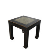 Asian Classic Marble End Table