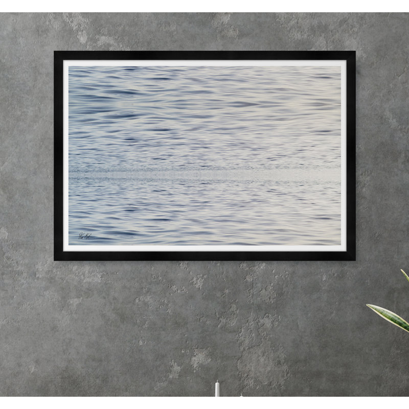Abstract Black And White Energy Print
