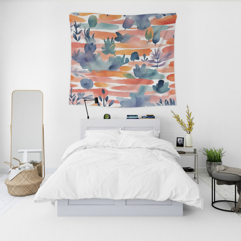 Tapisserie murale, H 88 po x l 104 po