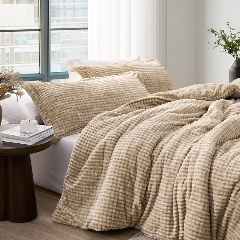 Sleep Bully - Coma Inducer® Comforter Set, Oversized King, Fawn Taupe