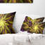Coussin lombaire floral à fleurs exotiques-30735228