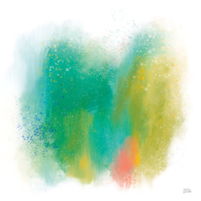 Colour Full by Melissa Averinos - No Frame Painting on Canvas, 51cm H x 51cm W x 3.8cm D