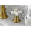 Robinet de salle de bain à large entraxe avec drain American Fauceture Classic-57651941