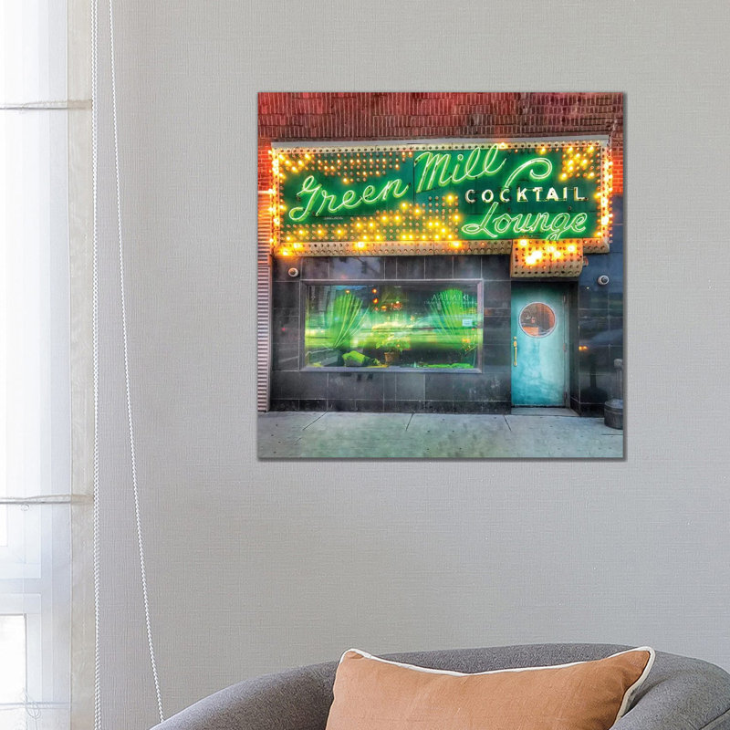Green Mill 1 Piece Wrapped Canvas Wall Art, 66.04 cm H x 66.04 cm W x 3.175 cm D
