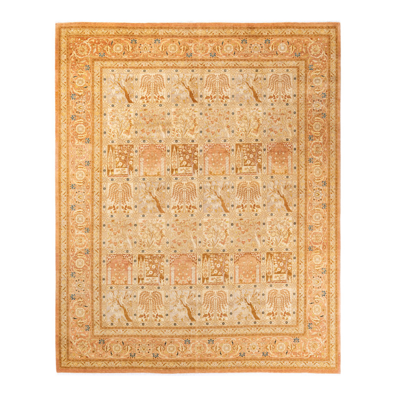 Classic One-of-a-Kind 8'2" X 10'1" Hand Knotted Area Rug