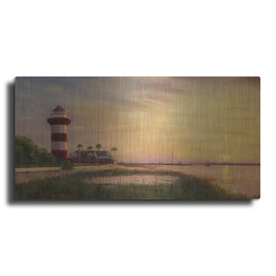 Breakwater Bay «Hilton Head Sunrise» par Christopher Pierce, art mural en métal