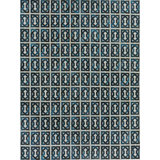 Natural Hide Cowhide Geometric Area Rug
