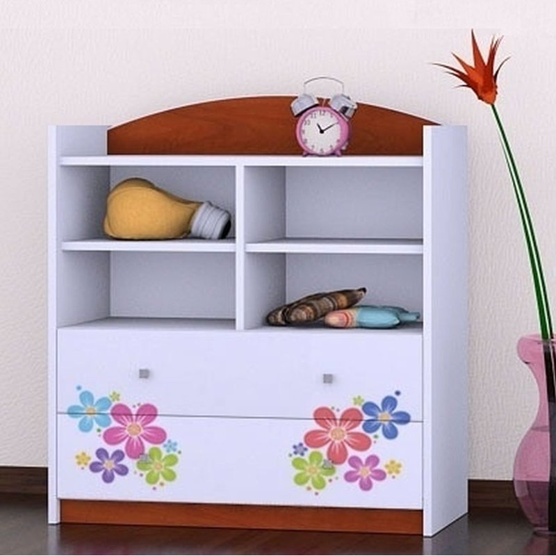 Serena 86Cm Cube Unit, Brown