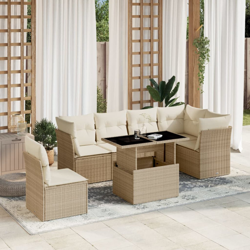 Ensemble de canapé de jardin Vidaxl